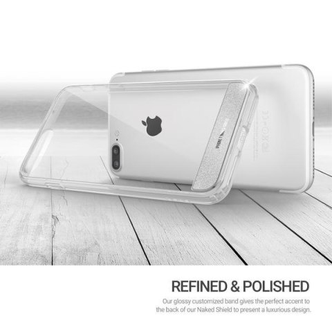 Obliq Naked Shield - Etui iPhone 8 Plus / 7 Plus (Clear) Obliq Naked Shield - Etui iPhone 8 Plus / 7 Plus (Clear)
