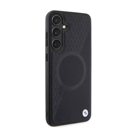BMW Leather Half Textured & Circle MagSafe - Etui Samsung Galaxy S24 (czarny) BMW Leather Half Textured & Circle MagSafe - Etui Samsung Galaxy S24 (czarny)