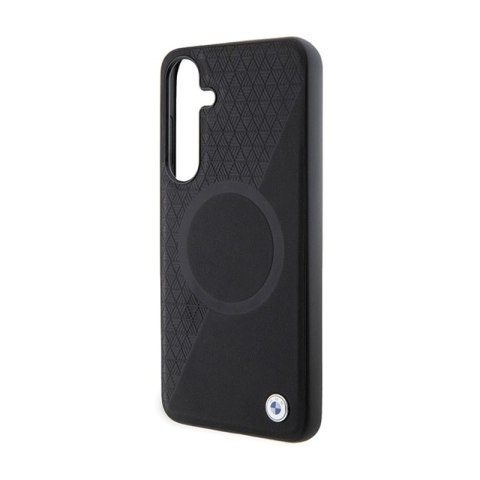 BMW Leather Half Textured & Circle MagSafe - Etui Samsung Galaxy S24 (czarny) BMW Leather Half Textured & Circle MagSafe - Etui Samsung Galaxy S24 (czarny)