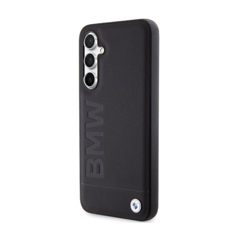 BMW Leather Hot Stamp - Etui Samsung Galaxy S23 FE (czarny) BMW Leather Hot Stamp - Etui Samsung Galaxy S23 FE (czarny)