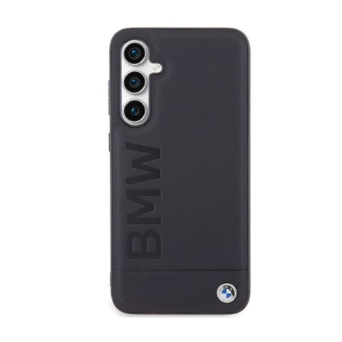BMW Leather Hot Stamp - Etui Samsung Galaxy S23 FE (czarny) BMW Leather Hot Stamp - Etui Samsung Galaxy S23 FE (czarny)