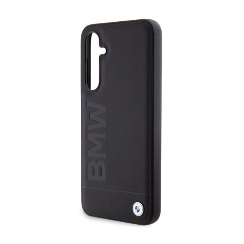 BMW Leather Hot Stamp - Etui Samsung Galaxy S23 FE (czarny) BMW Leather Hot Stamp - Etui Samsung Galaxy S23 FE (czarny)