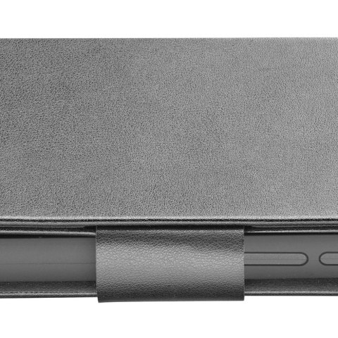 Cellularline Book Agenda - Etui iPhone 15 z powłoką MICROBAN (czarny) Cellularline Book Agenda - Etui iPhone 15 z powłoką MICROBAN (czarny)