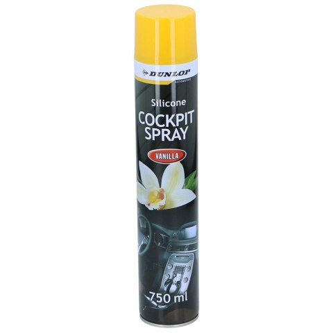 Dunlop - Spray do czyszczenia kokpitu 750 ml (vanilla) Dunlop - Spray do czyszczenia kokpitu 750 ml (vanilla)