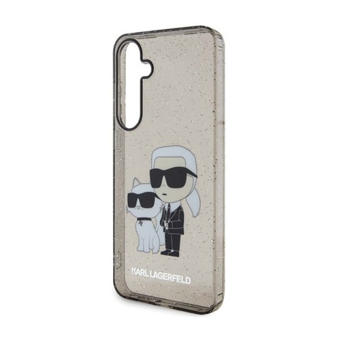 Karl Lagerfeld IML Glitter Karl & Choupette - Etui Samsung Galaxy S24+ (czarny) Karl Lagerfeld IML Glitter Karl & Choupette - Etui Samsung Galaxy S24+ (czarny)