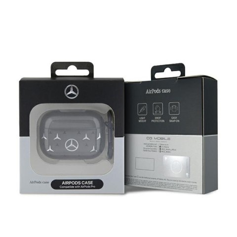 Mercedes Large Star Pattern - Etui AirPods Pro (czarny) Mercedes Large Star Pattern - Etui AirPods Pro (czarny)