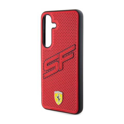 Ferrari Big SF Perforated - Etui Samsung Galaxy S24+ (czerwony) Ferrari Big SF Perforated - Etui Samsung Galaxy S24+ (czerwony)