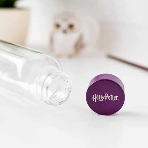 Harry Potter - Butelka na wodę ze szkła 500 ml (Hogwarts) Harry Potter - Butelka na wodę ze szkła 500 ml (Hogwarts)