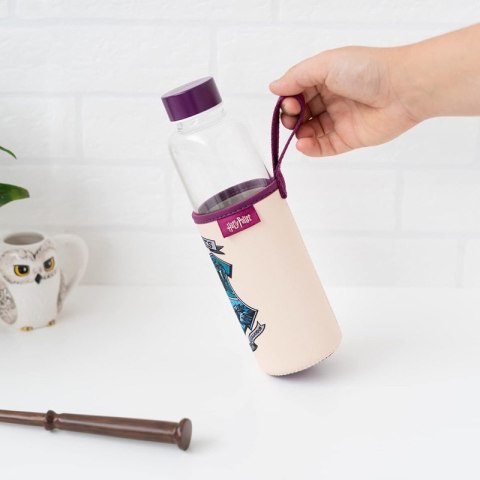 Harry Potter - Butelka na wodę ze szkła 500 ml (Hogwarts) Harry Potter - Butelka na wodę ze szkła 500 ml (Hogwarts)