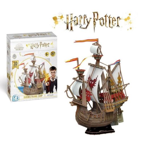 Harry Potter - Puzzle 3D 207 elementów w ozdobnym pudełku (Statek Durmstrang) Harry Potter - Puzzle 3D 207 elementów w ozdobnym pudełku (Statek Durmstrang)