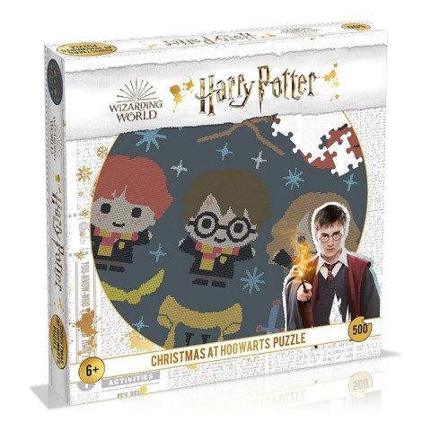Harry Potter - Puzzle 500 elementów w ozdobnym pudełku (Christmas at Hogwarts) Harry Potter - Puzzle 500 elementów w ozdobnym pudełku (Christmas at Hogwarts)