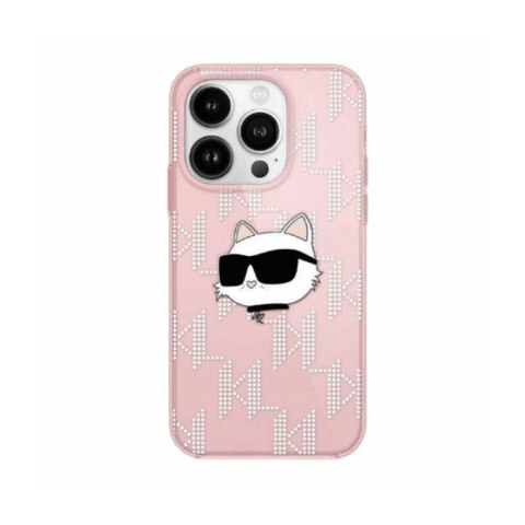 Karl Lagerfeld IML Choupette Head & Monogram - Etui iPhone 11 (różowy) Karl Lagerfeld IML Choupette Head & Monogram - Etui iPhone 11 (różowy)