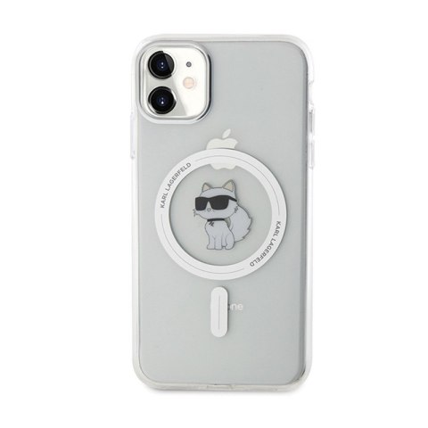 Karl Lagerfeld IML Choupette MagSafe - Etui iPhone 11 (przezroczysty) Karl Lagerfeld IML Choupette MagSafe - Etui iPhone 11 (przezroczysty)