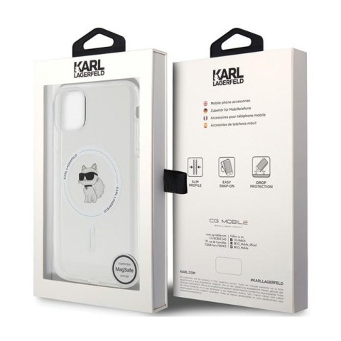 Karl Lagerfeld IML Choupette MagSafe - Etui iPhone 11 (przezroczysty) Karl Lagerfeld IML Choupette MagSafe - Etui iPhone 11 (przezroczysty)