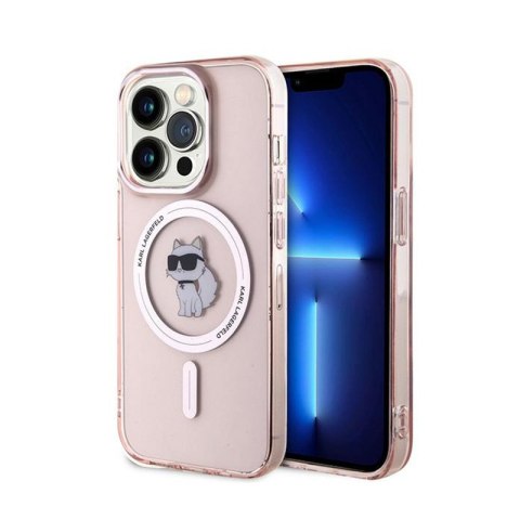 Karl Lagerfeld IML Choupette MagSafe - Etui iPhone 14 Pro (różowy) Karl Lagerfeld IML Choupette MagSafe - Etui iPhone 14 Pro (różowy)