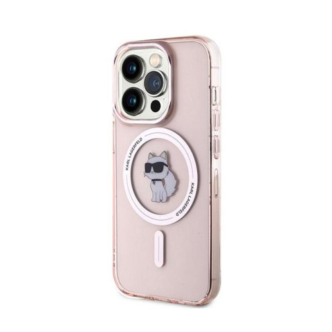 Karl Lagerfeld IML Choupette MagSafe - Etui iPhone 14 Pro (różowy) Karl Lagerfeld IML Choupette MagSafe - Etui iPhone 14 Pro (różowy)