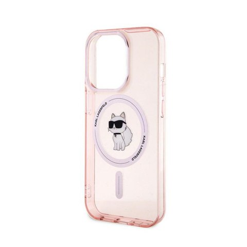Karl Lagerfeld IML Choupette MagSafe - Etui iPhone 14 Pro (różowy) Karl Lagerfeld IML Choupette MagSafe - Etui iPhone 14 Pro (różowy)