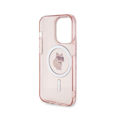 Karl Lagerfeld IML Choupette MagSafe - Etui iPhone 14 Pro (różowy) Karl Lagerfeld IML Choupette MagSafe - Etui iPhone 14 Pro (różowy)