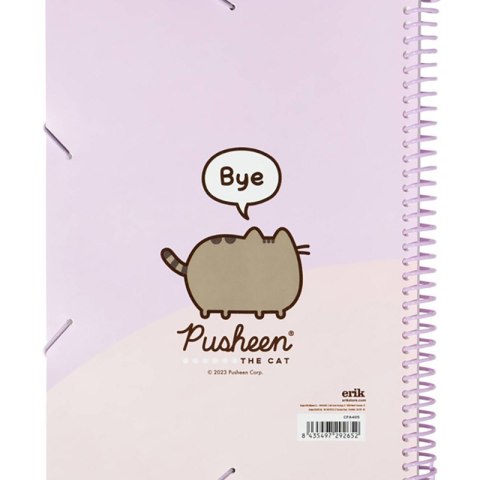 Pusheen - Skoroszyt A4 z gumką + 30 przezroczystych koszulek Pusheen - Skoroszyt A4 z gumką + 30 przezroczystych koszulek