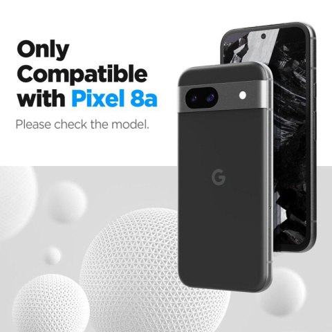 Spigen Alm Glas.TR 2-Pack - Szkło hartowane do Google Pixel 8A (2 szt.) (Przezroczysty) Spigen Alm Glas.TR 2-Pack - Szkło hartowane do Google Pixel 8A (2 szt.) (Przezroczysty)