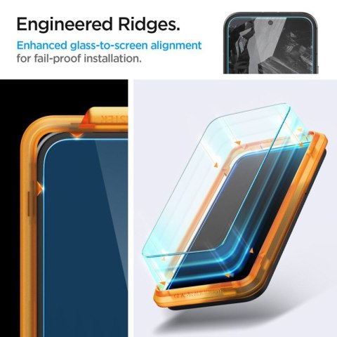 Spigen Alm Glas.TR 2-Pack - Szkło hartowane do Google Pixel 8A (2 szt.) (Przezroczysty) Spigen Alm Glas.TR 2-Pack - Szkło hartowane do Google Pixel 8A (2 szt.) (Przezroczysty)