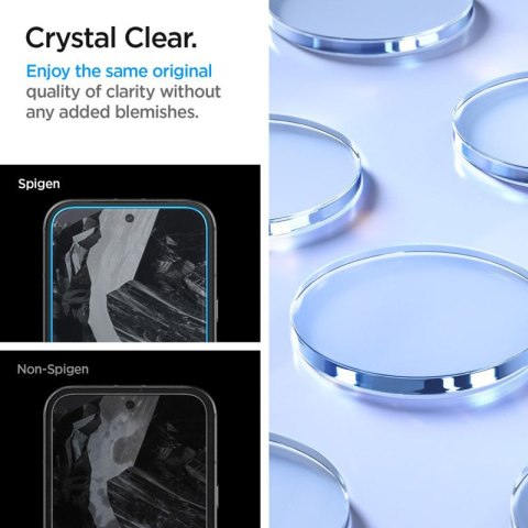Spigen Alm Glas.TR 2-Pack - Szkło hartowane do Google Pixel 8A (2 szt.) (Przezroczysty) Spigen Alm Glas.TR 2-Pack - Szkło hartowane do Google Pixel 8A (2 szt.) (Przezroczysty)