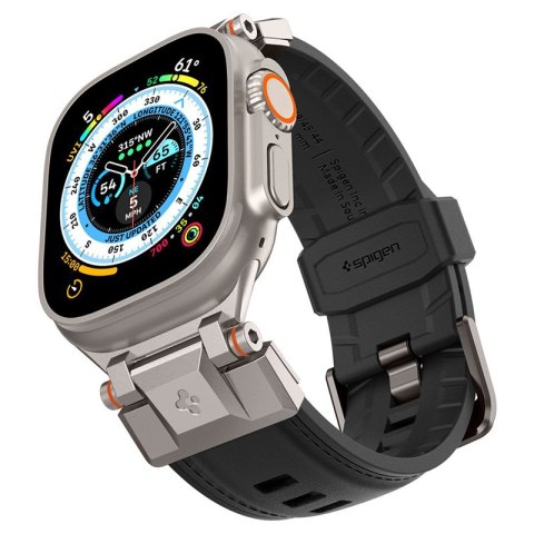 Spigen DuraPro Armor PU - Pasek do Apple Watch 42/44/45/49 mm (czarny) Spigen DuraPro Armor PU - Pasek do Apple Watch 42/44/45/49 mm (czarny)
