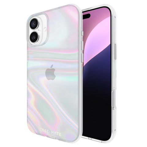 Case-Mate Soap Bubble - Etui iPhone 16 Plus (Iridescent) Case-Mate Soap Bubble - Etui iPhone 16 Plus (Iridescent)