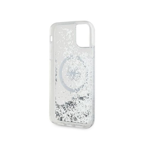 Karl Lagerfeld Liquid Glitter Choupette Head MagSafe - Etui iPhone 11 (przezroczysty) Karl Lagerfeld Liquid Glitter Choupette Head MagSafe - Etui iPhone 11 (przezroczysty)