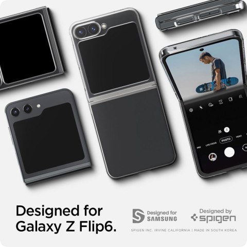 Spigen Airskin - Etui do Samsung Galaxy Z Flip 6 (Crystal Clear) Spigen Airskin - Etui do Samsung Galaxy Z Flip 6 (Crystal Clear)