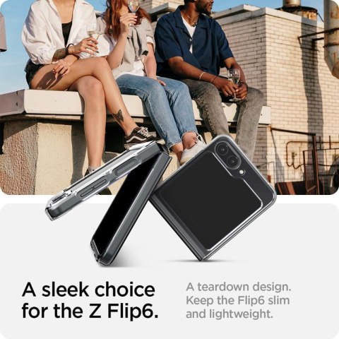 Spigen Airskin - Etui do Samsung Galaxy Z Flip 6 (Crystal Clear) Spigen Airskin - Etui do Samsung Galaxy Z Flip 6 (Crystal Clear)