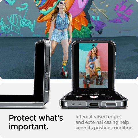 Spigen Airskin - Etui do Samsung Galaxy Z Flip 6 (Crystal Clear) Spigen Airskin - Etui do Samsung Galaxy Z Flip 6 (Crystal Clear)