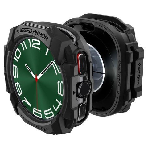 Spigen Rugged Armor - Obudowa do Samsung Galaxy Watch Ultra 47 mm (Matte Black) Spigen Rugged Armor - Obudowa do Samsung Galaxy Watch Ultra 47 mm (Matte Black)