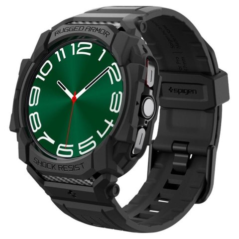 Spigen Rugged Armor Pro - Pasek + etui do Samsung Galaxy Watch Ultra 47 mm (Matte Black) Spigen Rugged Armor Pro - Pasek + etui do Samsung Galaxy Watch Ultra 47 mm (Matte Black)