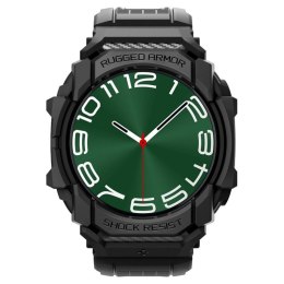 Spigen Rugged Armor Pro - Pasek + etui do Samsung Galaxy Watch Ultra 47 mm (Matte Black)