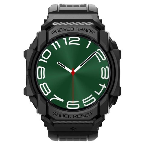 Spigen Rugged Armor Pro - Pasek + etui do Samsung Galaxy Watch Ultra 47 mm (Matte Black) Spigen Rugged Armor Pro - Pasek + etui do Samsung Galaxy Watch Ultra 47 mm (Matte Black)