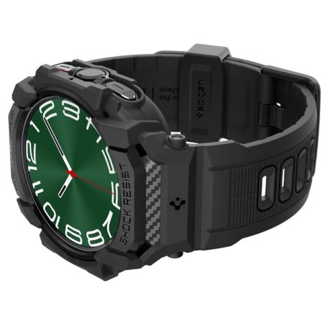 Spigen Rugged Armor Pro - Pasek + etui do Samsung Galaxy Watch Ultra 47 mm (Matte Black) Spigen Rugged Armor Pro - Pasek + etui do Samsung Galaxy Watch Ultra 47 mm (Matte Black)