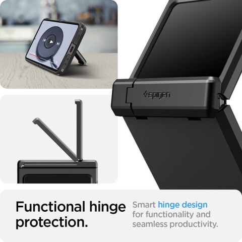 Spigen Tough Armor Pro - Etui do Samsung Galaxy Z Flip 6 (Czarny) Spigen Tough Armor Pro - Etui do Samsung Galaxy Z Flip 6 (Czarny)