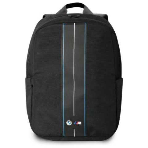 BMW Nylon Blue Stripe - Plecak na notebooka 16" (czarny) BMW Nylon Blue Stripe - Plecak na notebooka 16" (czarny)