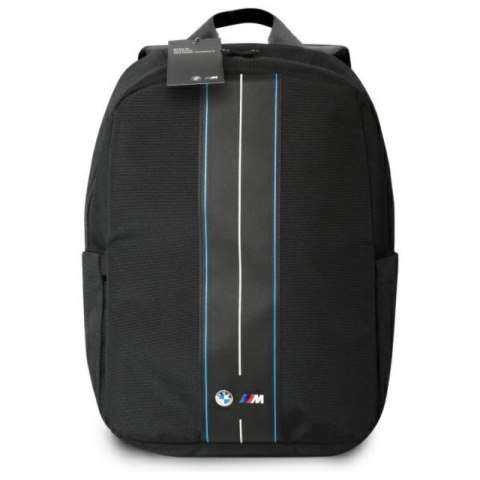 BMW Nylon Blue Stripe - Plecak na notebooka 16" (czarny) BMW Nylon Blue Stripe - Plecak na notebooka 16" (czarny)