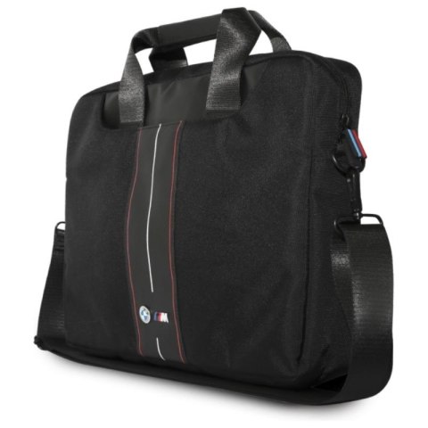 BMW Nylon Red Stripe - Torba na notebooka 16" (czarny) BMW Nylon Red Stripe - Torba na notebooka 16" (czarny)