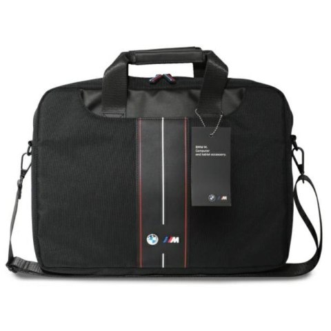 BMW Nylon Red Stripe - Torba na notebooka 16" (czarny) BMW Nylon Red Stripe - Torba na notebooka 16" (czarny)