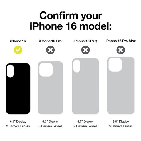Incase Slim Case MagSafe - Etui iPhone 16 (Black) Incase Slim Case MagSafe - Etui iPhone 16 (Black)