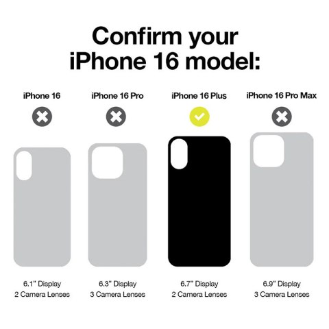 Incase Slim Case MagSafe - Etui iPhone 16 Plus (Black) Incase Slim Case MagSafe - Etui iPhone 16 Plus (Black)