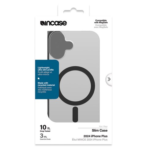 Incase Slim Case MagSafe - Etui iPhone 16 Plus (Black) Incase Slim Case MagSafe - Etui iPhone 16 Plus (Black)