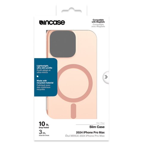 Incase Slim Case MagSafe - Etui iPhone 16 Pro Max (Blush Pink) Incase Slim Case MagSafe - Etui iPhone 16 Pro Max (Blush Pink)