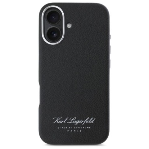 Karl Lagerfeld Hotel RSG - Etui iPhone 16 (czarny) Karl Lagerfeld Hotel RSG - Etui iPhone 16 (czarny)