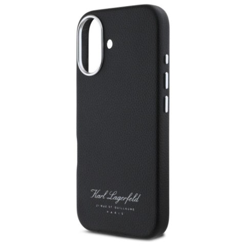 Karl Lagerfeld Hotel RSG - Etui iPhone 16 (czarny) Karl Lagerfeld Hotel RSG - Etui iPhone 16 (czarny)