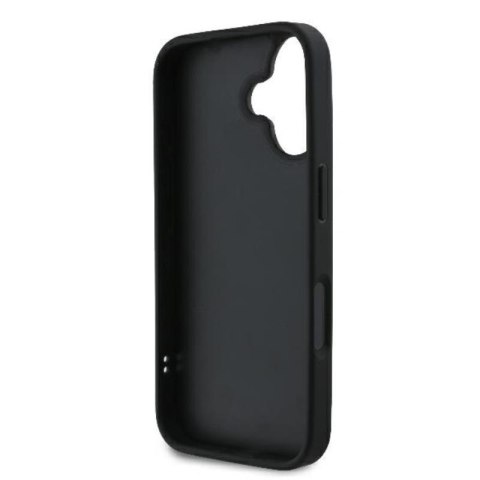 Karl Lagerfeld Quilted Signature - Etui iPhone 16 (czarny) Karl Lagerfeld Quilted Signature - Etui iPhone 16 (czarny)