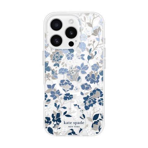 Kate Spade New York Protective Gems MagSafe - Etui iPhone 16 Pro (Flowerbed Blue) Kate Spade New York Protective Gems MagSafe - Etui iPhone 16 Pro (Flowerbed Blue)